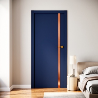 Drzwi Wewnętrzne Intarsja LUX 520 Erkado Pełne