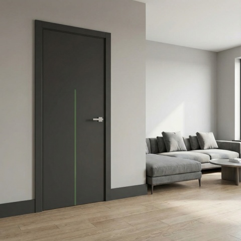 Drzwi Wewnętrzne Intarsja LUX OLIWKA Erkado Pełne