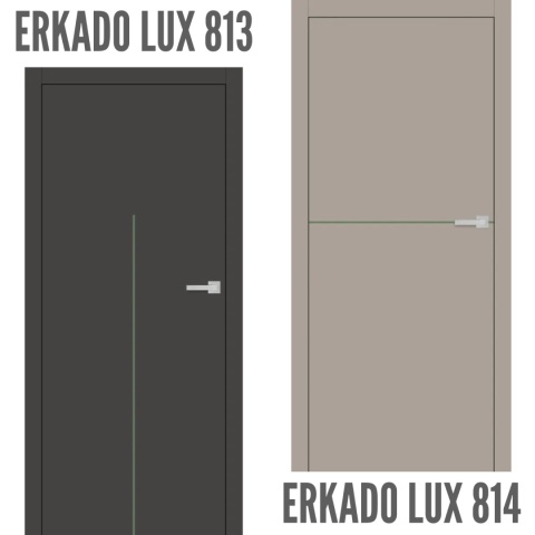 Drzwi Wewnętrzne Intarsja LUX OLIWKA Erkado Pełne