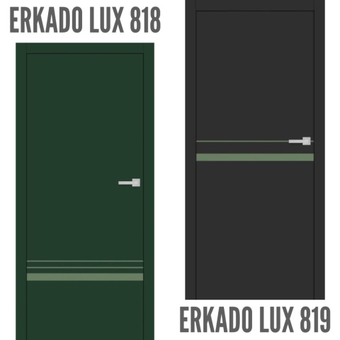 Drzwi Wewnętrzne Intarsja LUX OLIWKA Erkado Pełne