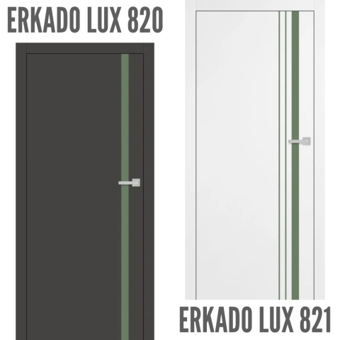 Drzwi Wewnętrzne Intarsja LUX OLIWKA Erkado Pełne