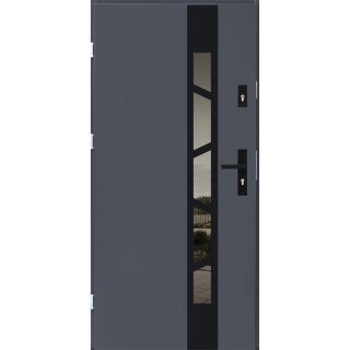 Drzwi zewnętrzne Arkus 68mm Antracyt Black