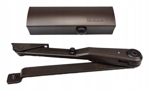 Samozamykacz GEZE-1500 + ramię z blokadą 90kg brązowy