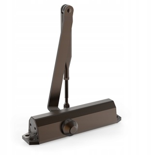 Samozamykacz drzwiowy z serii Gerda GD 1000 – brązowy