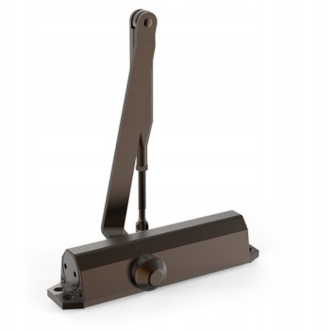 Samozamykacz drzwiowy z serii Gerda GD 1000 – brązowy