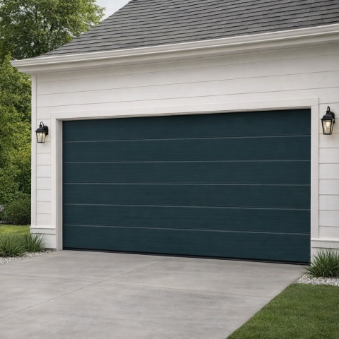 Brama 2500 x 2125 IsoMatic Garażowa Segmentowa Hormann z napędem Antracyt 7016 "M"