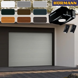 Brama Garażowa 2375 x 2000 Segmentowa Hormann z napędem Renomatic Różne Kolory