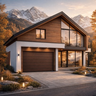 Brama Garażowa 2500 x 2000 Segmentowa Hormann z napędem Renomatic Różne Kolory