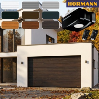 Brama Garażowa 2500 x 2250 Segmentowa Hormann z napędem Renomatic Różne Kolory