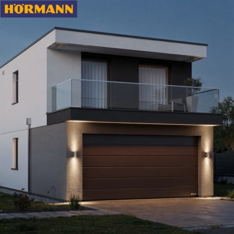 Brama Garażowa 2500 x 2250 Segmentowa Hormann z napędem Renomatic Różne Kolory