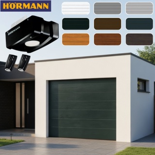 Brama Garażowa 2500 x 2500 Segmentowa Hormann z napędem Renomatic Różne Kolory