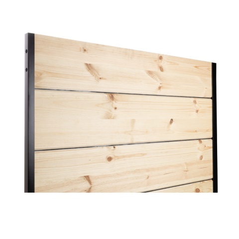 Drzwi Przesuwne Industrial Sosnowe z systemem przesuwnym LOFT Opcja Kornik