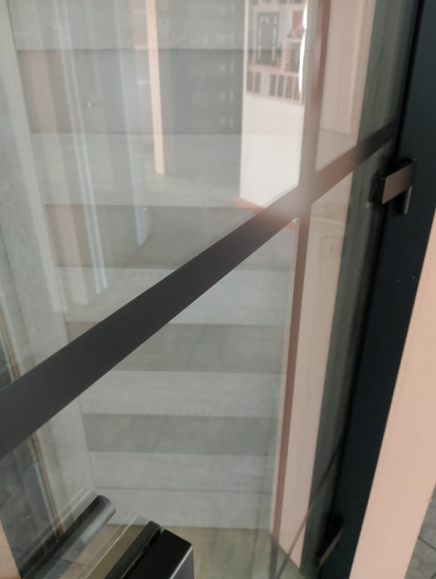 Drzwi Szklane Loftowe GRAF 41 Erkado z Ościeżnicą Kolory z Okuciami Zestaw Konfiguracja