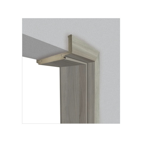 Drzwi Szklane Plato Tafla Szkło Grafitowe Czarne z Ościeżnicą Kolory Okucia Voster Konfiguracja