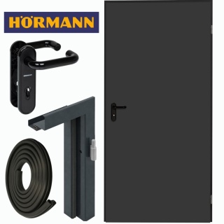Drzwi Techniczne Hormann ZK ISO Antracyt 80cm 800 x 2000