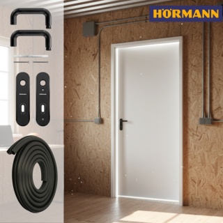 Drzwi Techniczne Hormann ZK ISO Białe 70 cm 700 x 2000