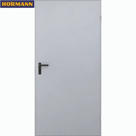 Szare drzwi stalowe RAL7035 fabryczne Drzwi techniczne szare RAL7035 garażowe Szare drzwi stalowe RAL7035 komunalne