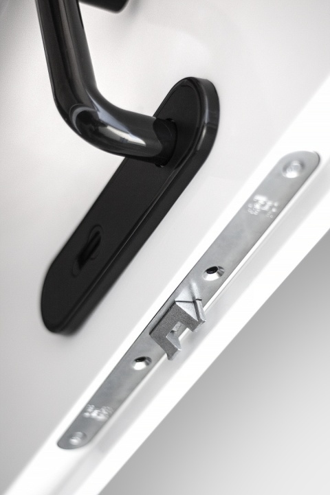 Drzwi techniczne szare RAL7035 solidne Szare drzwi bezpieczeństwa RAL7035 profesjonalne Drzwi stalowe szare RAL7035 trwałe