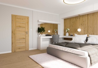 Drzwi Auri Dąb Evoke DRE Ramowe NA MAGAZYNIE z Ościeżnicą Konfiguracja