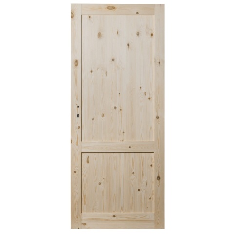 Drzwi drewniane Duo Szpros Pełne z Ościeżnicą Stałą lub Regulowaną Zestaw Pełne