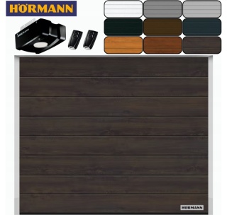 Brama 2500 x 2125 Premium Renomatic Hormann z napędem Segmentowa Różne Kolory
