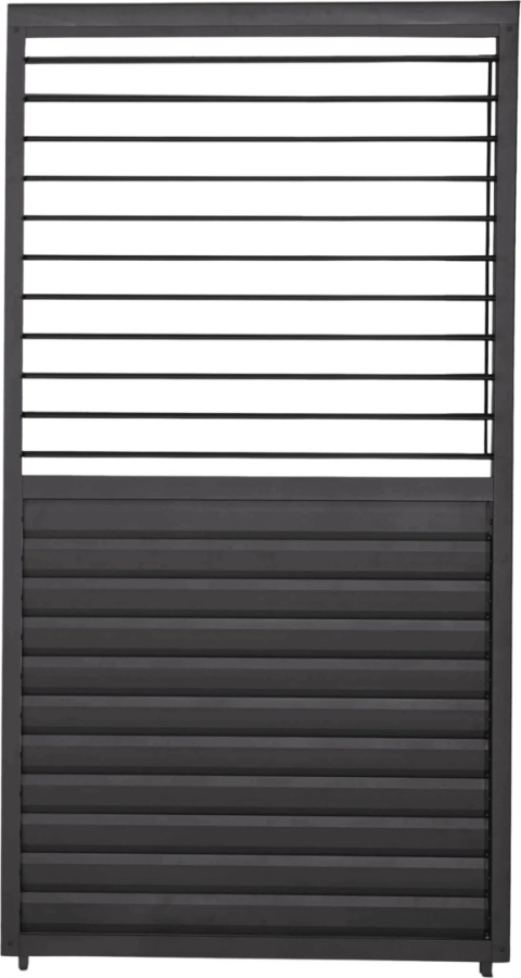 Panel Żaluzjowy Regulowany 123 cm - Pergola tarasowa MIRADOR 4m Deluxe i Premium 111 - Antracyt