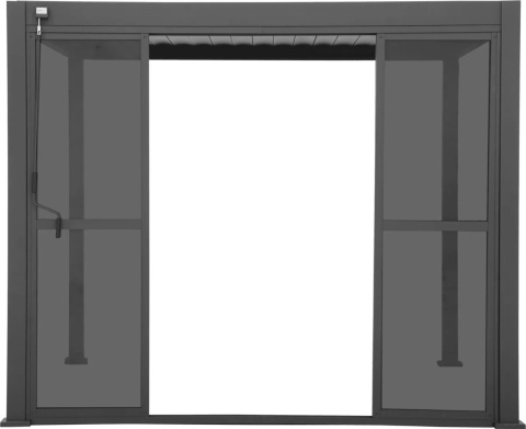 Przesuwne drzwi do pergoli 3m Mirador Deluxe i Premium 111 - Antracyt