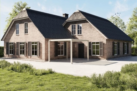 Pergola Tarasowa Deluxe 111 3 x 3 m Wolnostojąca Ogrodowa Full-Alu Szara