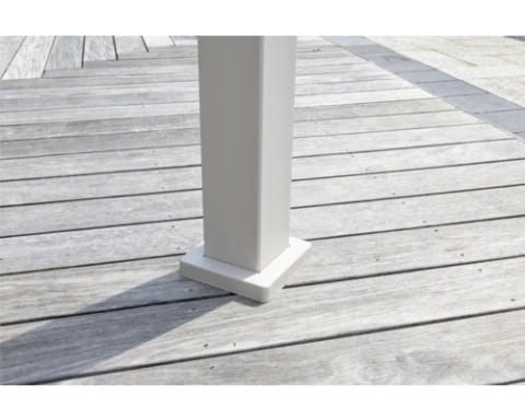 Pergola Tarasowa Premium 111 3 x 4 m Rama Aluminiowa z Regulowanymi Lamelami Szara | Montaż Do Ściany