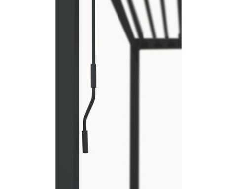 Mechanizm korbowy do pergoli tarasowej 3x3 m – detal systemu ręcznego otwierania dachu lamelowego.
