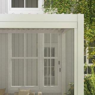 Roleta przeciwsłoneczna opuszczana 3M - Pergola tarasowa MIRADOR Delux i Premium 111 - Szara