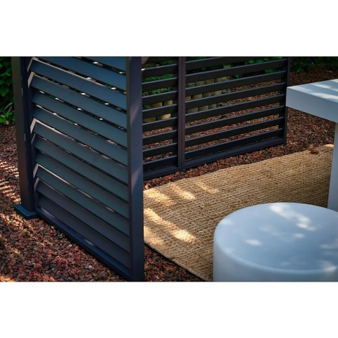 Panel Żaluzjowy Stały 93 cm - Pergola tarasowa MIRADOR Deluxe i Premium 111 - Antracyt