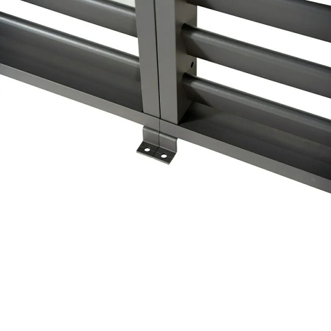 Panel Żaluzjowy Stały 93 cm - Pergola tarasowa MIRADOR Deluxe i Premium 111 - Antracyt