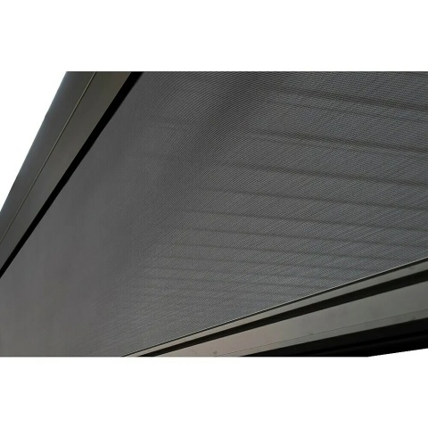 Roleta przeciwsłoneczna opuszczana 3,6M - Pergola tarasowa MIRADOR Deluxe i Premium 111 - Antracyt
