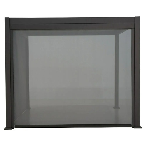 Roleta przeciwsłoneczna opuszczana 3,6M - Pergola tarasowa MIRADOR Deluxe i Premium 111 - Antracyt