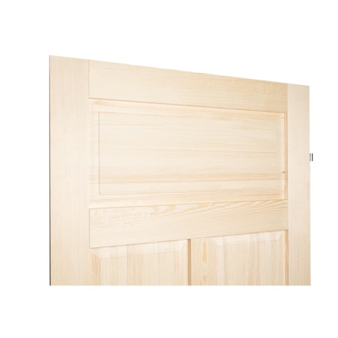 Skrzydło Bezsęczne Klasyczne Pełne Sosna Drewniane Wewnętrzne