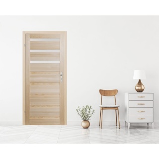 Skrzydło Bezsęczne Oktawa Sosna ŁAZIENKA Drewniane Wewnętrzne