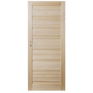 Skrzydło Bezsęczne Oktawa Sosna PEŁNE Drewniane Wewnętrzne