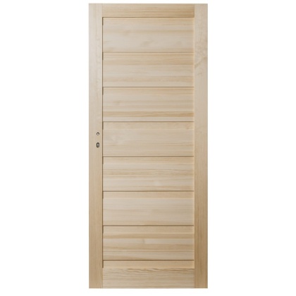 Skrzydło Bezsęczne Oktawa Sosna PEŁNE Drewniane Wewnętrzne