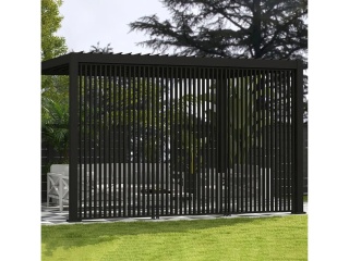 Panel Pionowy 113 cm do pergoli 3,6m Mirador Deluxe i Premium 111 - Antracyt