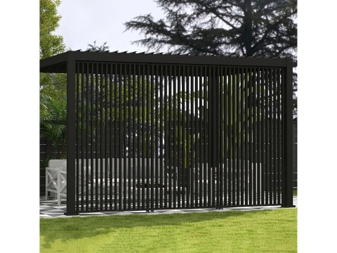 Panel Pionowy 113 cm do pergoli 3,6m Mirador Deluxe i Premium 111 - Antracyt