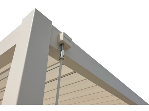 Pergola Tarasowa Aluminiowa MIRADOR 111 Deluxe 3x6 m Jasnoszara Grau