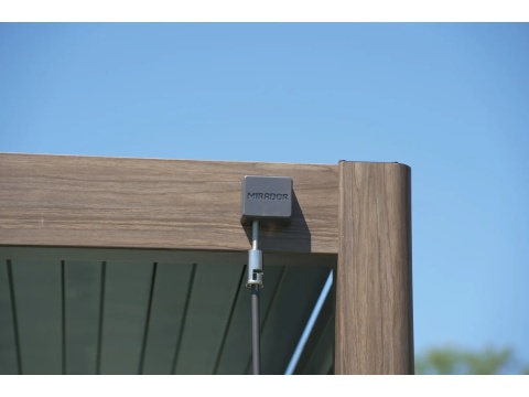 Pergola Tarasowa Aluminiowa MIRADOR 111 Deluxe 3x6 m Dąb