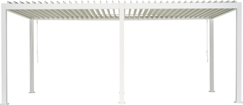 Pergola Tarasowa Aluminiowa MIRADOR 111 Deluxe 3x6 m Biała