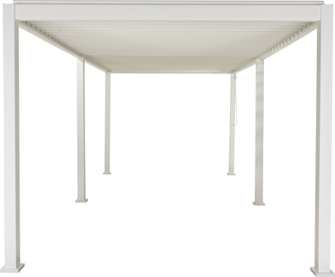 Pergola Tarasowa Aluminiowa MIRADOR 111 Deluxe 3x6 m Biała