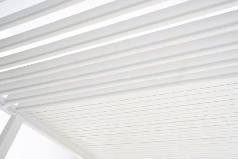Pergola Tarasowa Aluminiowa MIRADOR 111 Deluxe 3x6 m Biała