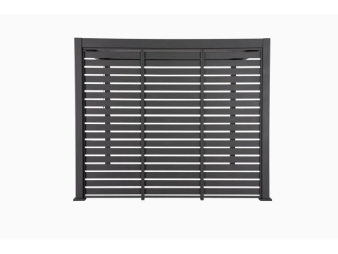 Panel Żaluzjowy H Mirador 113 cm - Panel Poziomy Do Pergoli 111 3,6 m Premium i Deluxe antracyt