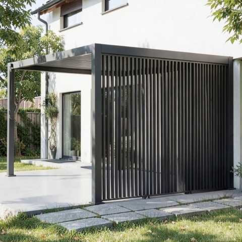 Panel Pionowy 93 cm do pergoli 3m Mirador Deluxe i Premium 111 - Antracyt