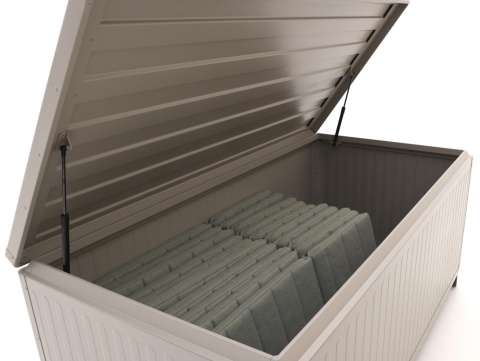 Skrzynia Ogrodowa Aluminiowa Mirador Premium V 1099 L Grau Trwała i Wodoodporna