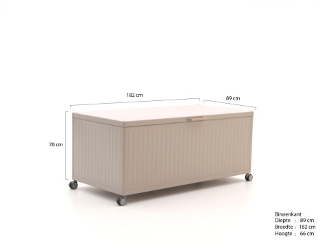 Skrzynia Ogrodowa Aluminiowa Mirador Premium V 1099 L Grau Trwała i Wodoodporna